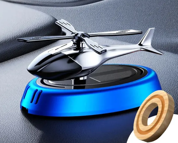 ✨ DIFUSOR PARA COCHE ADORNO DE HELICÓPTERO 🚗