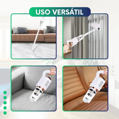 🔋🧹 ASPIRADORA INALÁMBRICA MULTIFUNCIONAL 3 EN 1 🧼✨