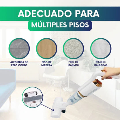 🔋🧹 ASPIRADORA INALÁMBRICA MULTIFUNCIONAL 3 EN 1 🧼✨